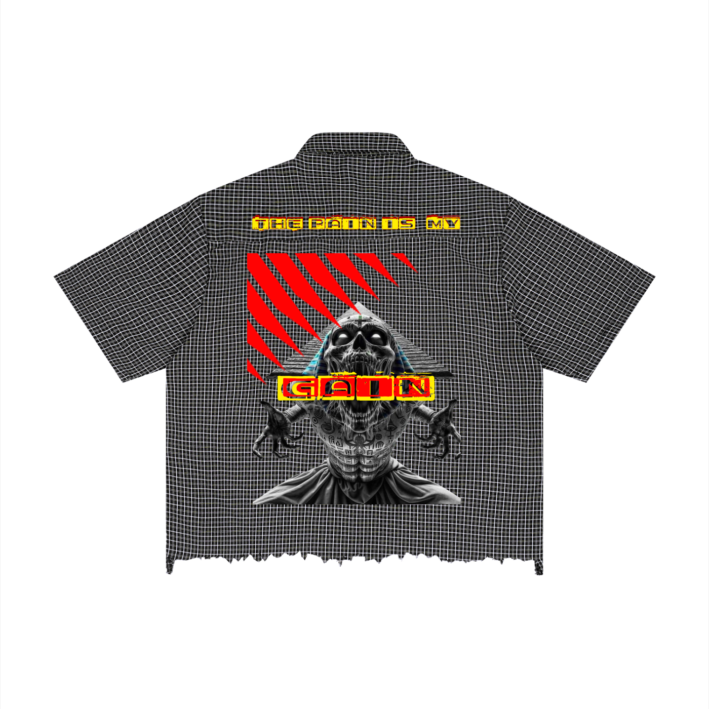 9ner Boxy Plaid Shirt