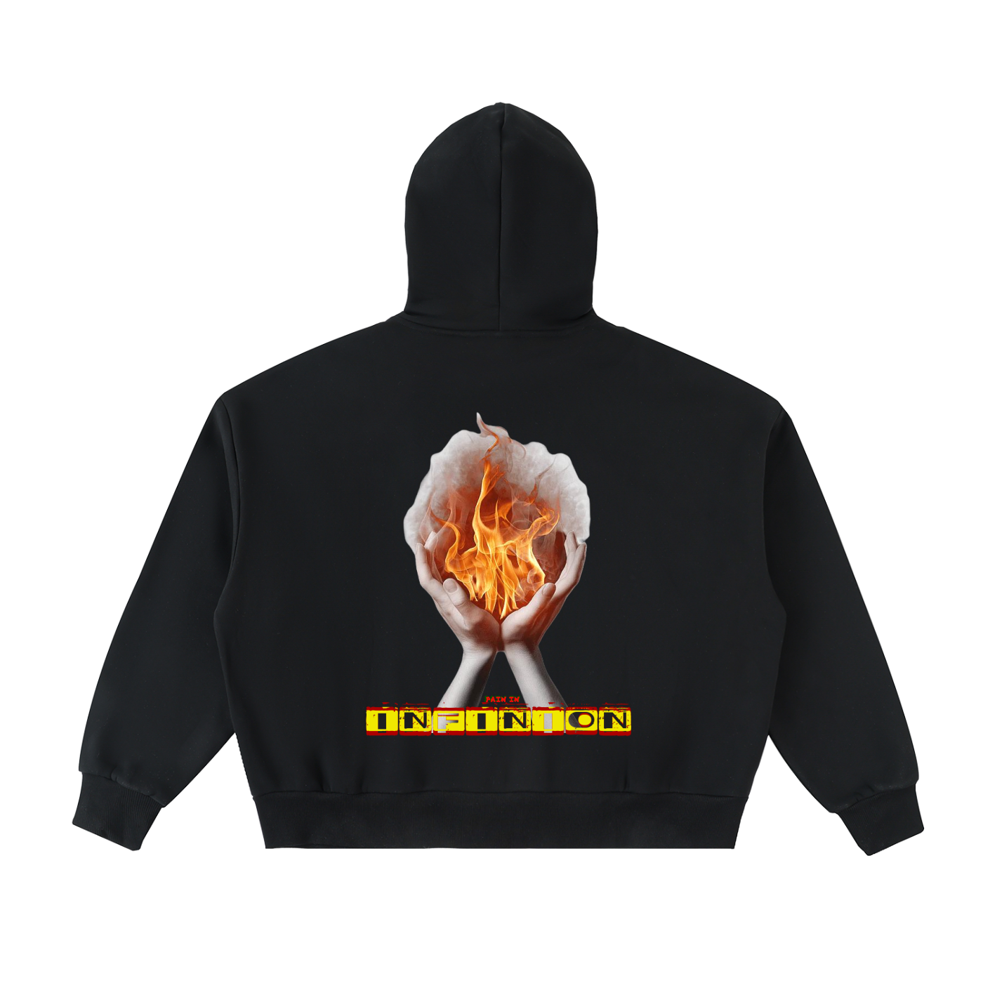 LEO Fleeced Full-Zip Boxy Hoodie