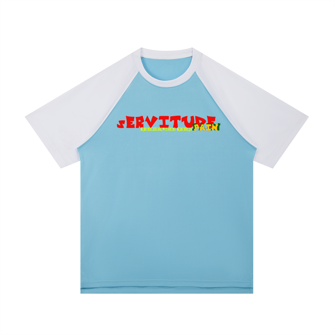 LEO Raglan Sleeve Mesh T-Shirt