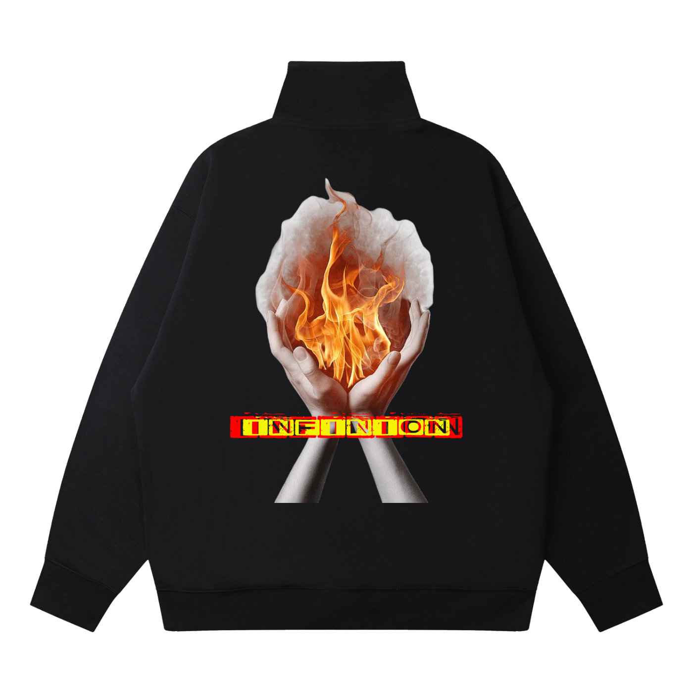 LEO Quarter-Zip Drop Shoulder Sweatshirt