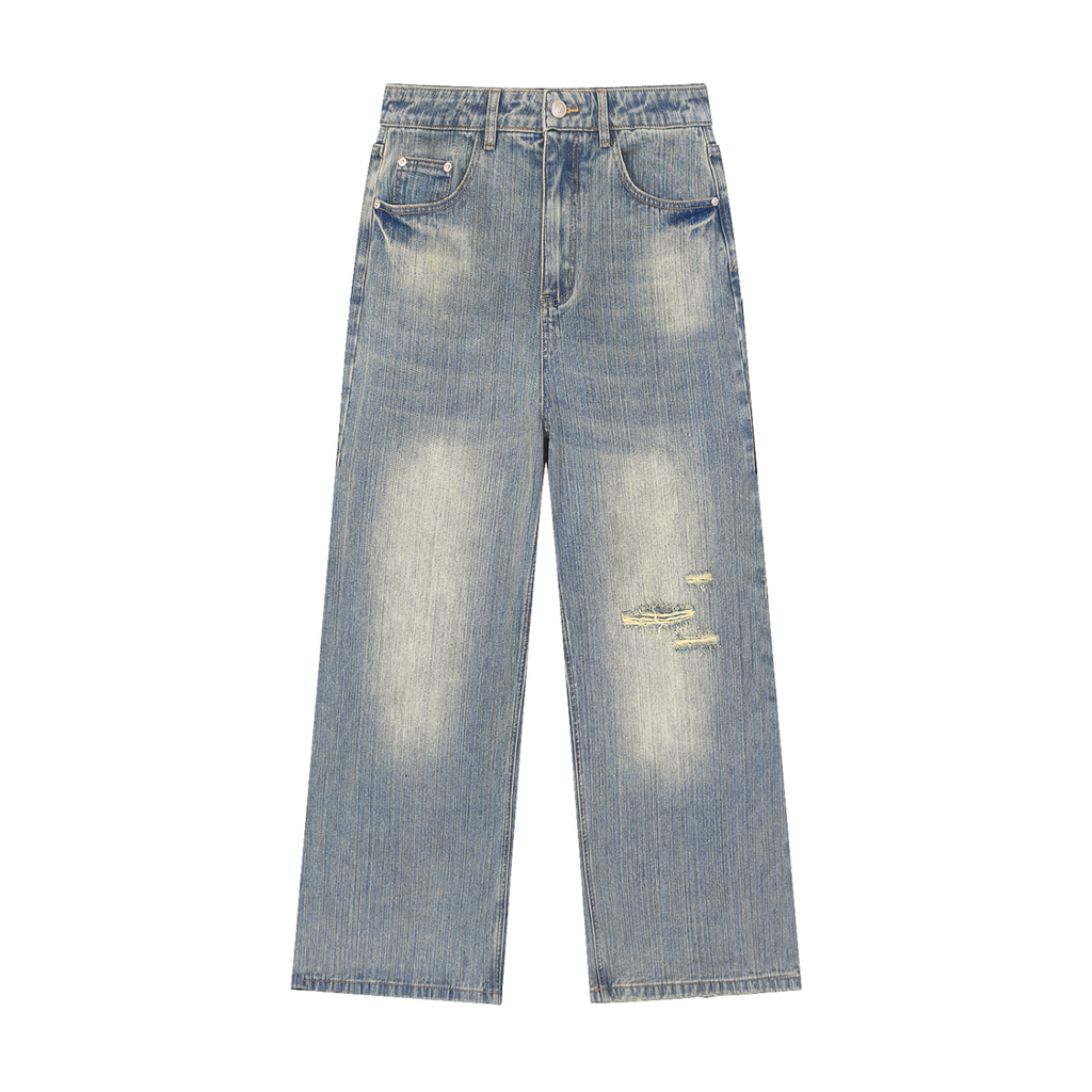 no stress Distressed Jeans