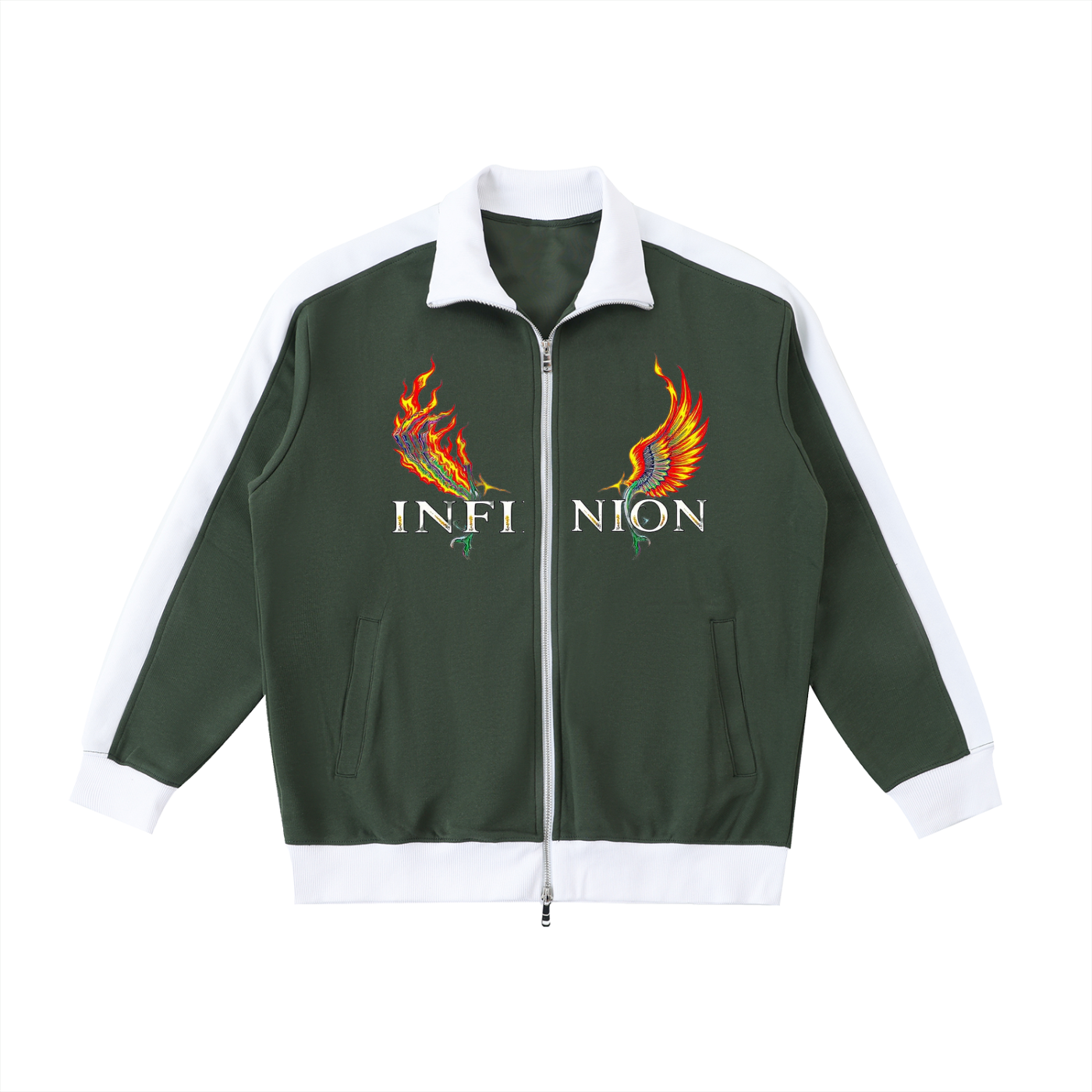 LEO Trim Stand Collar Jacket