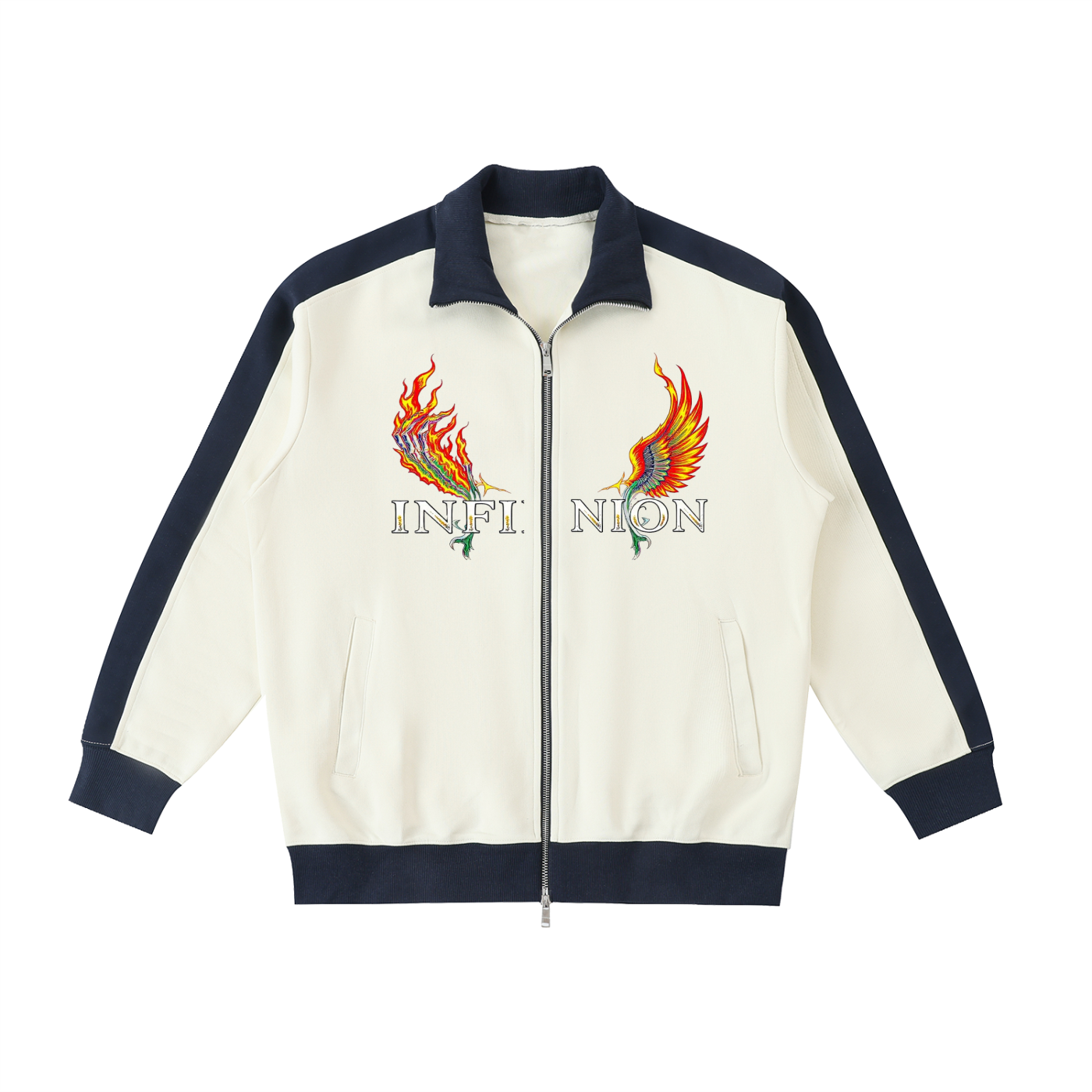 LEO Trim Stand Collar Jacket