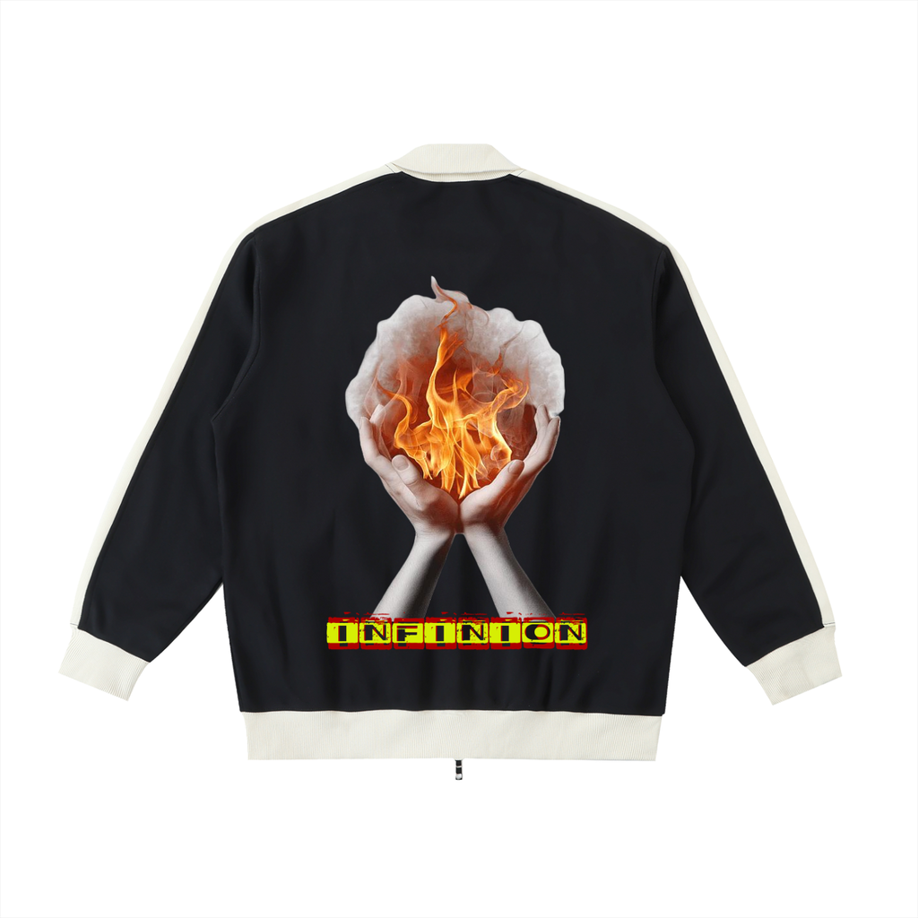 LEO Trim Stand Collar Jacket