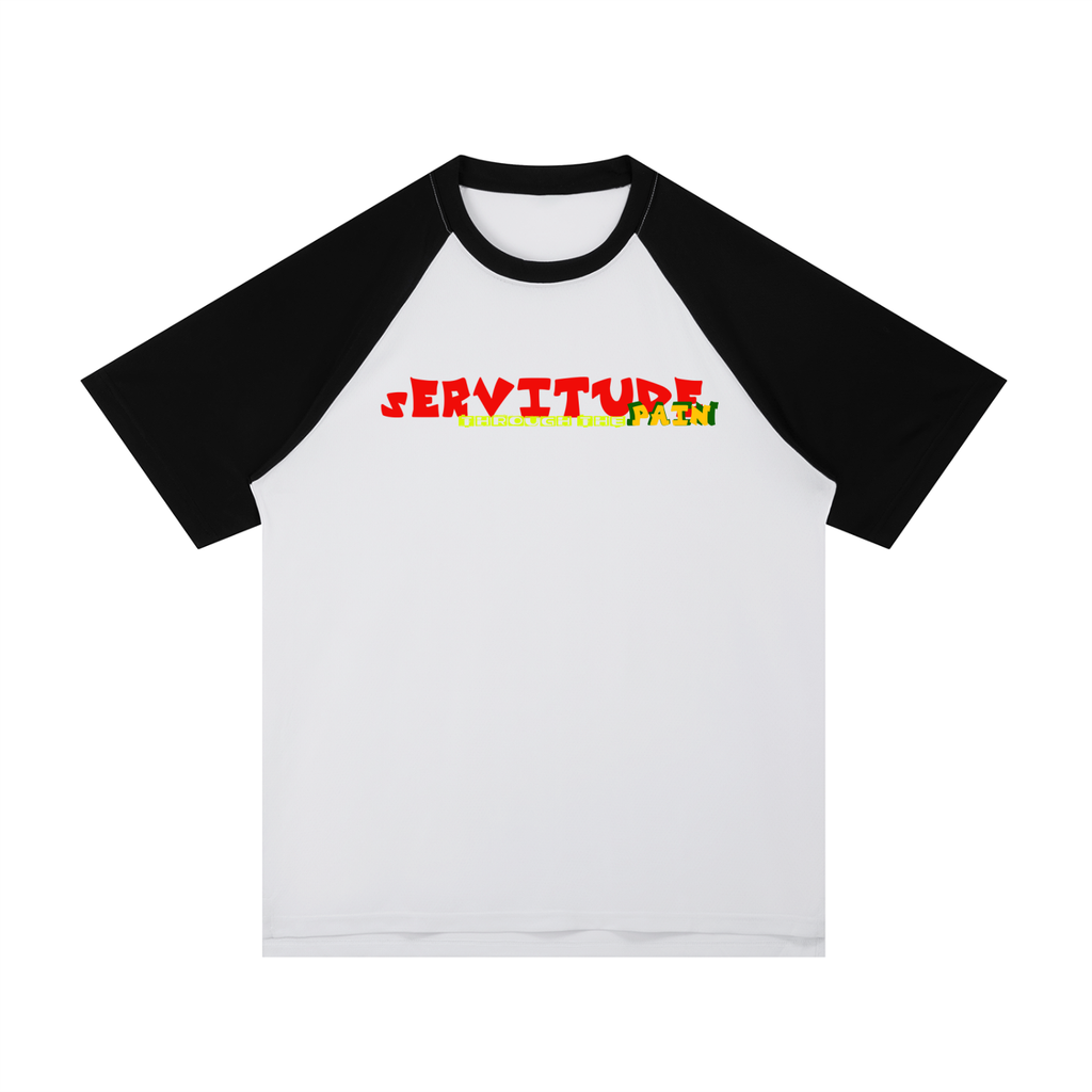 LEO Raglan Sleeve Mesh T-Shirt
