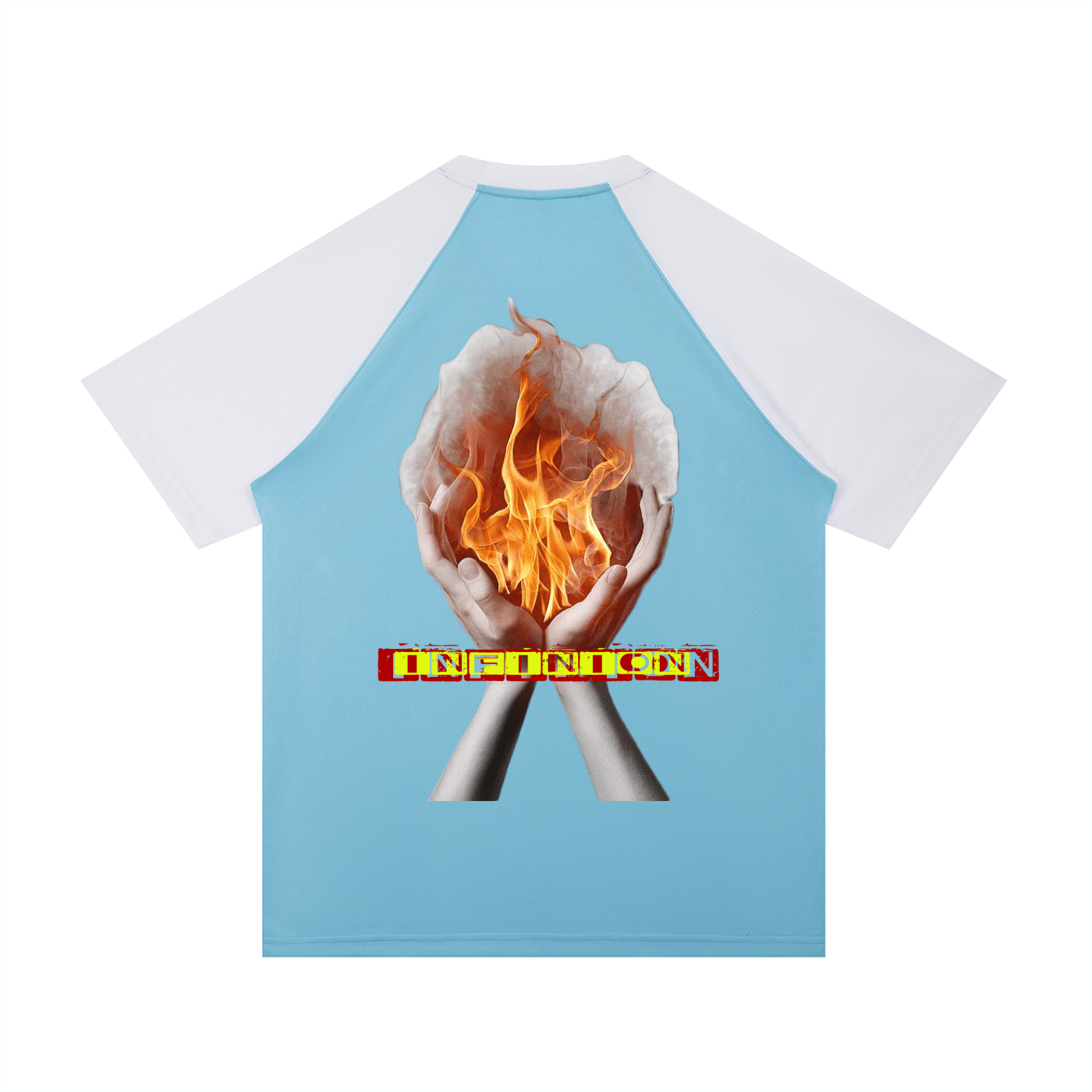 LEO Raglan Sleeve Mesh T-Shirt