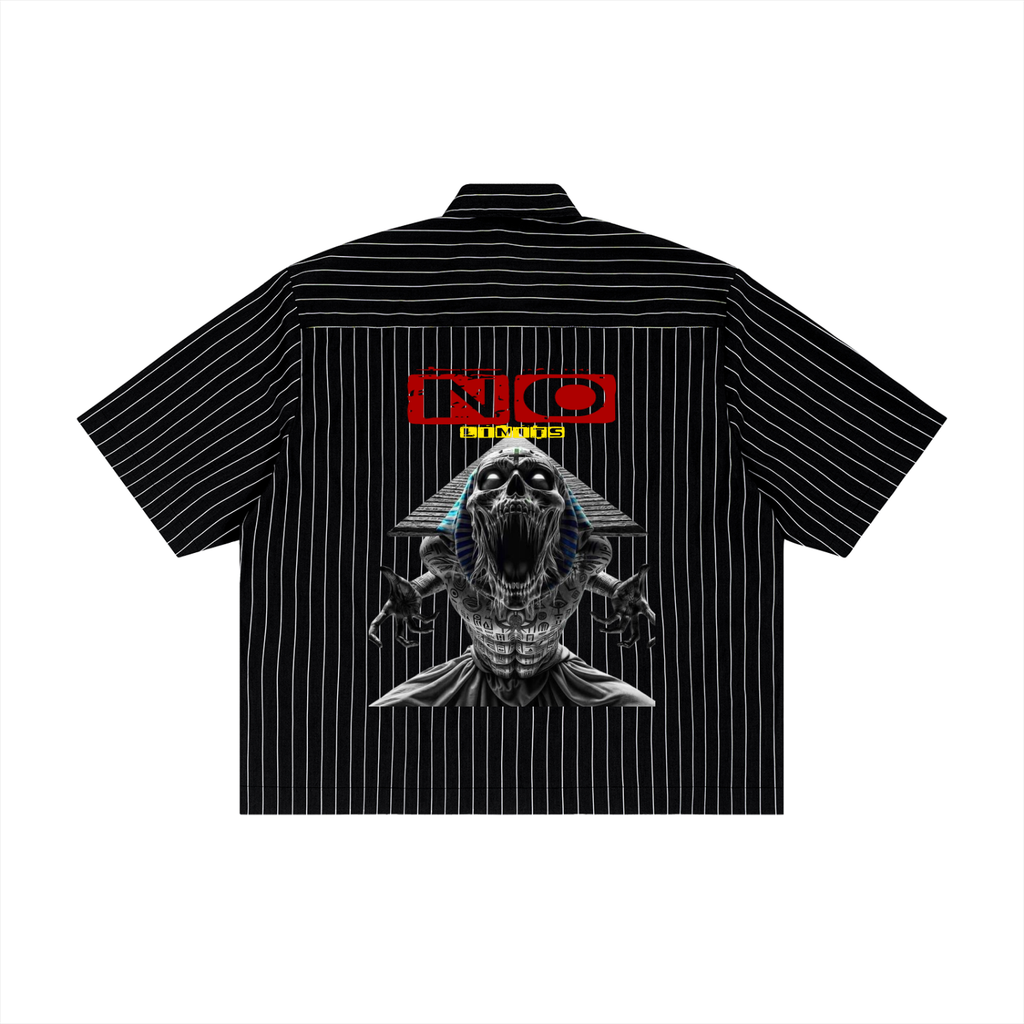 uppper9 Striped Button-Up Shirt