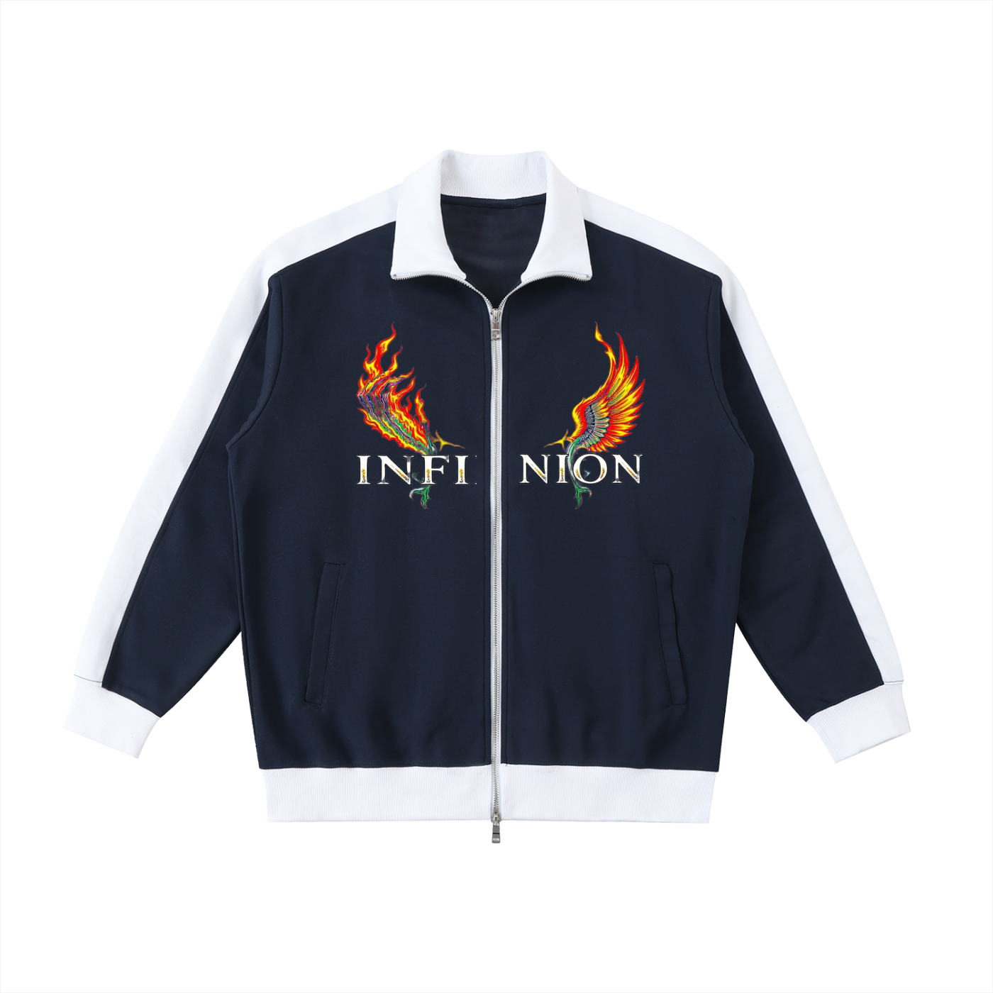 LEO Trim Stand Collar Jacket