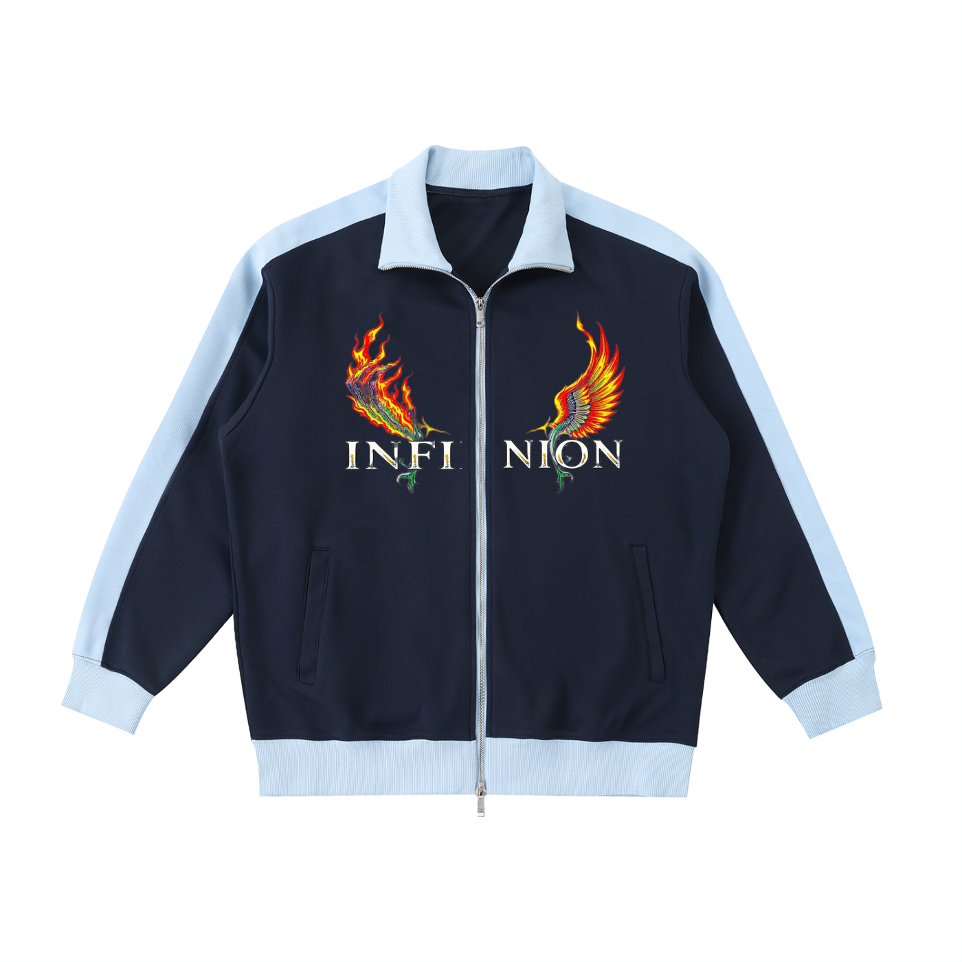 LEO Trim Stand Collar Jacket