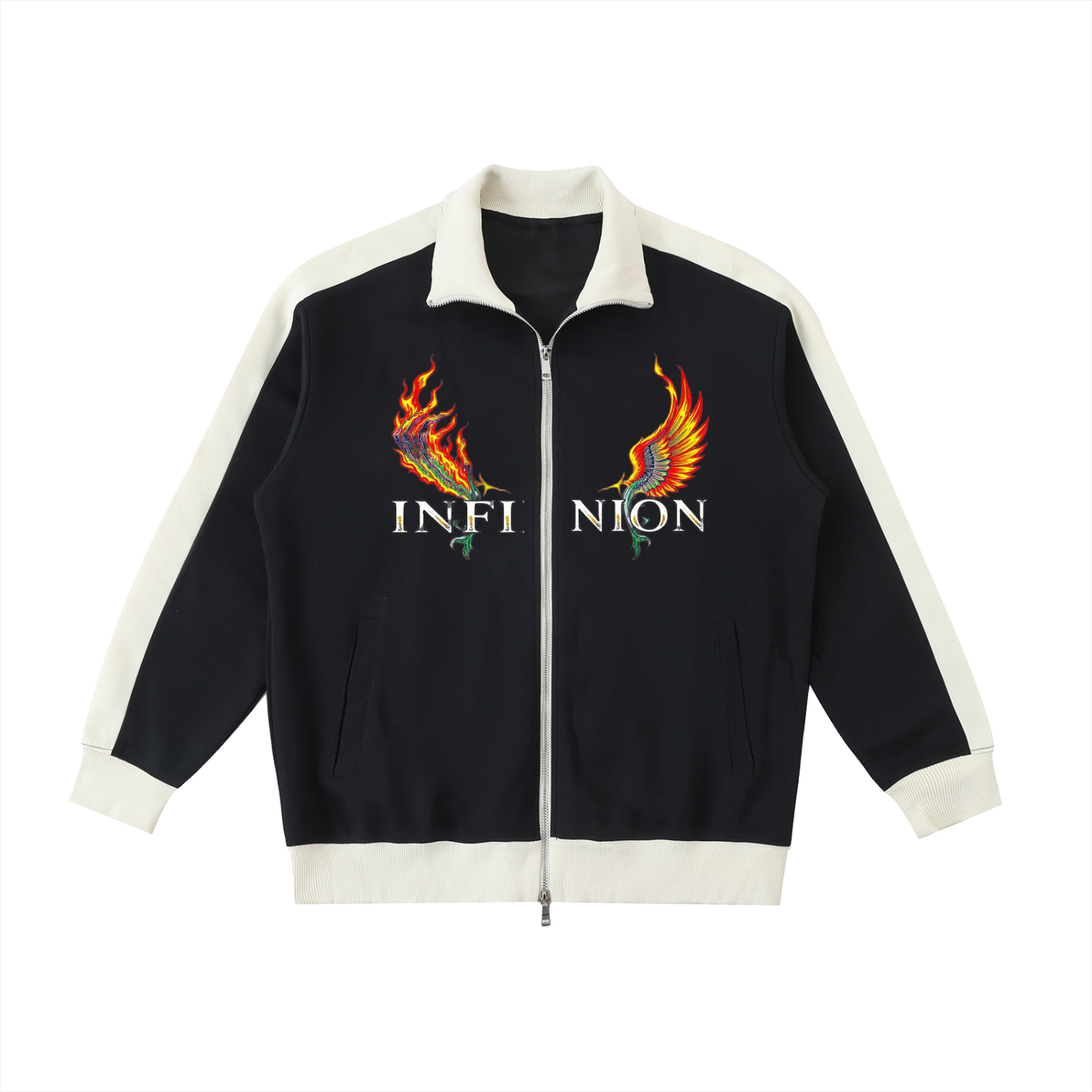 LEO Trim Stand Collar Jacket