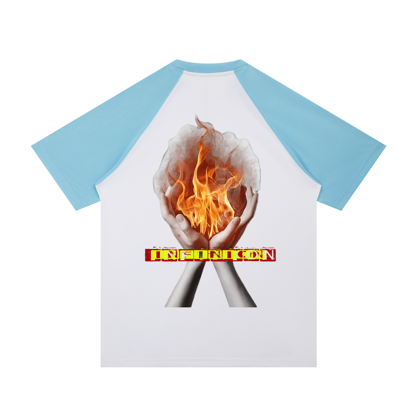 LEO Raglan Sleeve Mesh T-Shirt