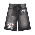 WIDER9 Denim Shorts