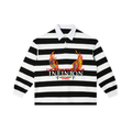 LEO  Block Stripe Polo Shirt