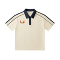 Contrast LEO Collar Short-Sleeve Polo Shirt