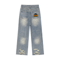 no stress Distressed Jeans