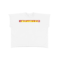 Raw Edge Boxy Non-Shrink T-Shirt