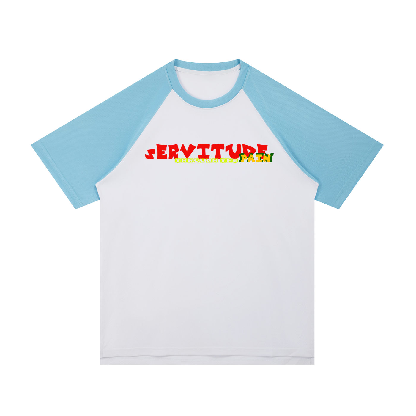 LEO Raglan Sleeve Mesh T-Shirt