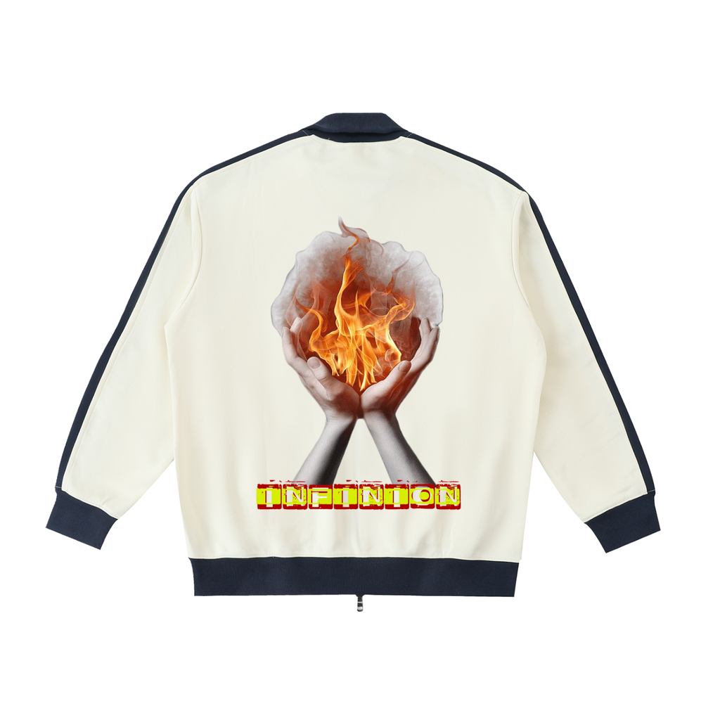 LEO Trim Stand Collar Jacket
