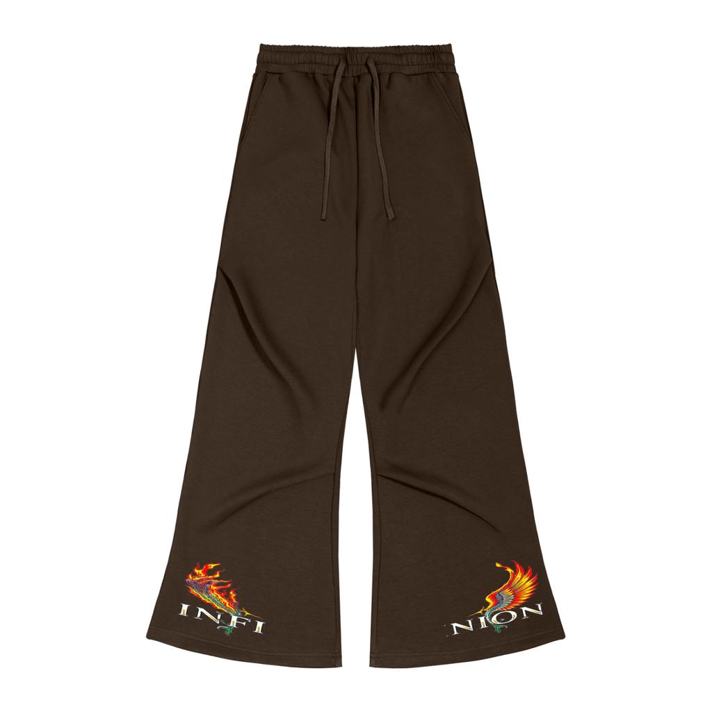 Wide Leg LEO Drawstring Sweatpants