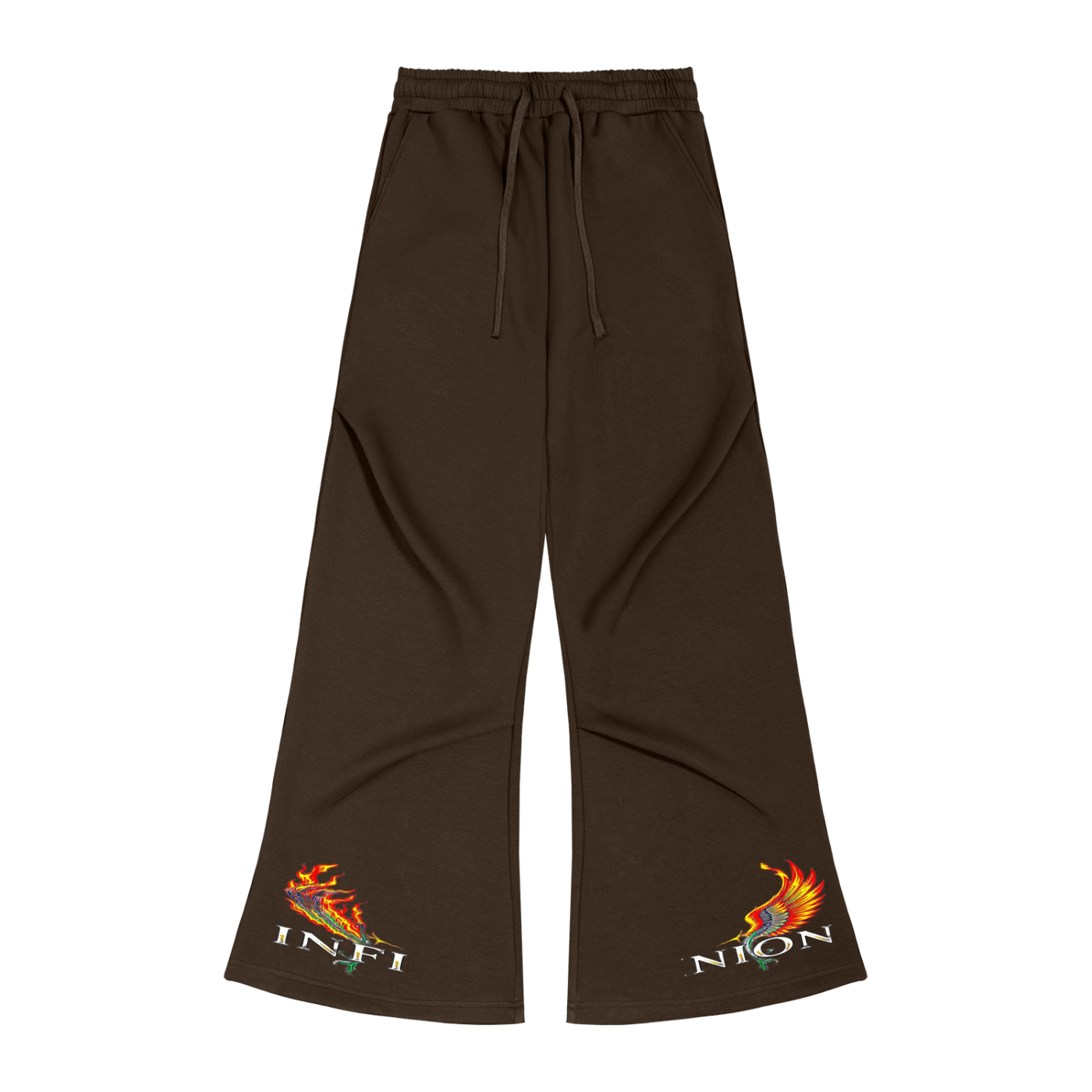 Wide Leg LEO Drawstring Sweatpants